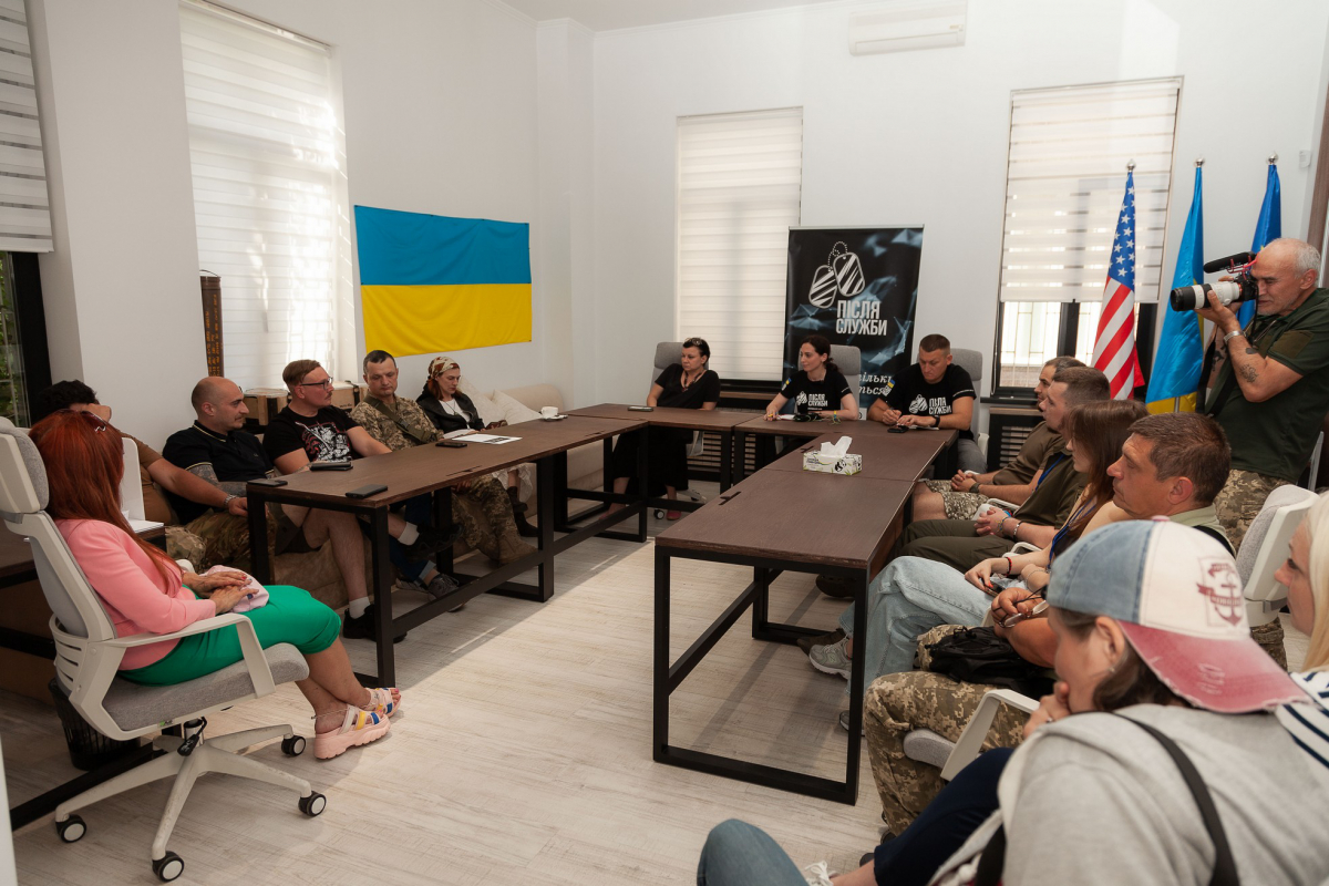 Під час засідання Клубу «Veteran Connect» у червні обговорювався формат зустрічей