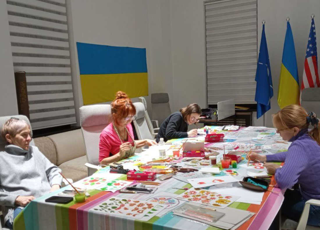 Майстер-клас з петриківського розпису 10.11.2023