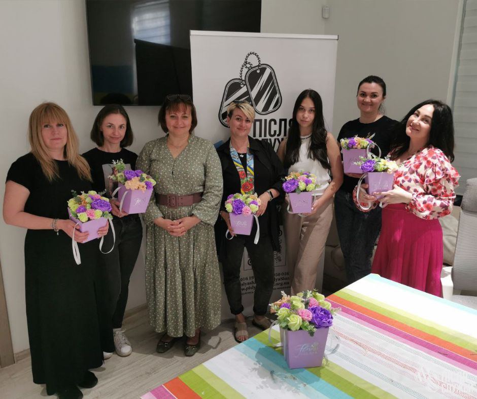 Флористичний майстер-клас з Ольгою Тарасенко