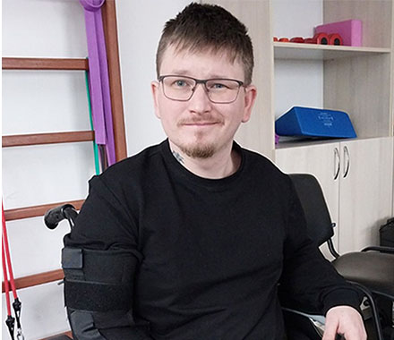 Fundraising for Dmytro's Rehabilitation