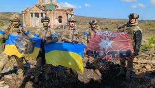 Meeting with the Fighters of the "Tsunami" Assault Regiment