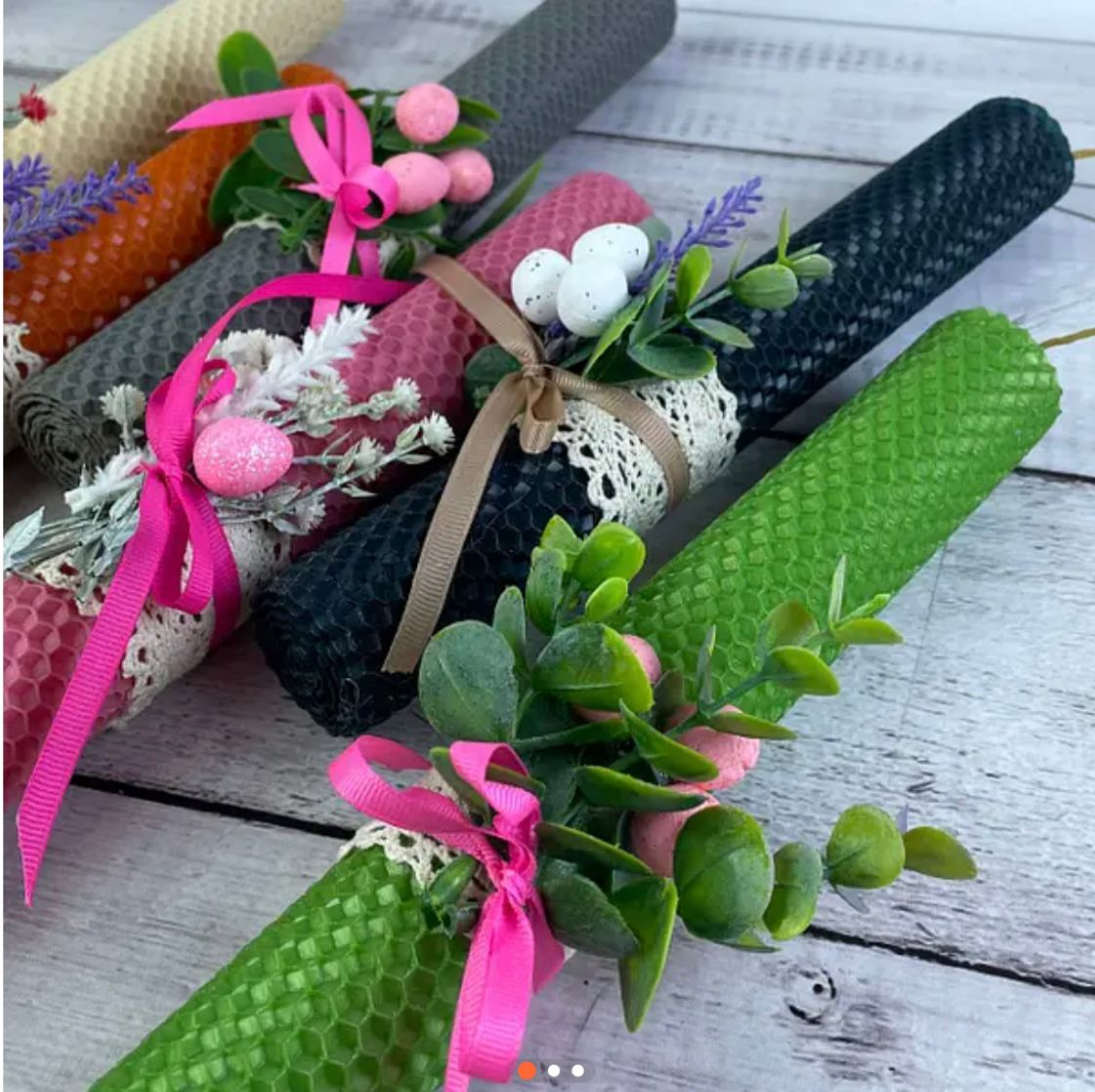 Master class "Making your own candles for Valentine's Day"