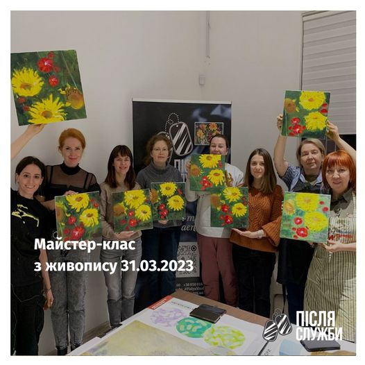 Oil painting master class from Halyna Sernivka