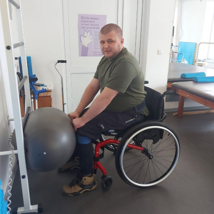 Andriy Pecheniuk, rehabilitation