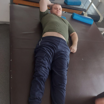 Andriy Pecheniuk, rehabilitation