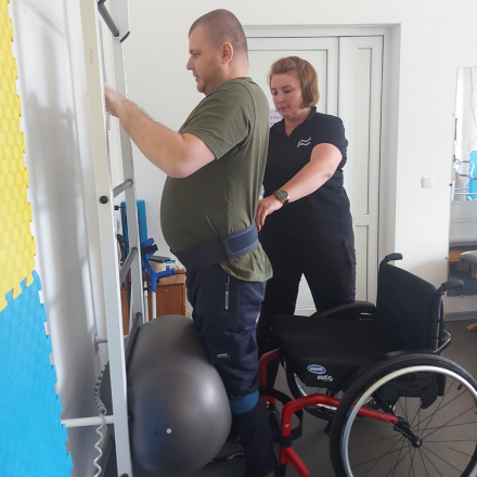 Andriy Pecheniuk, rehabilitation