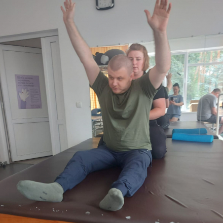 Andriy Pecheniuk, rehabilitation